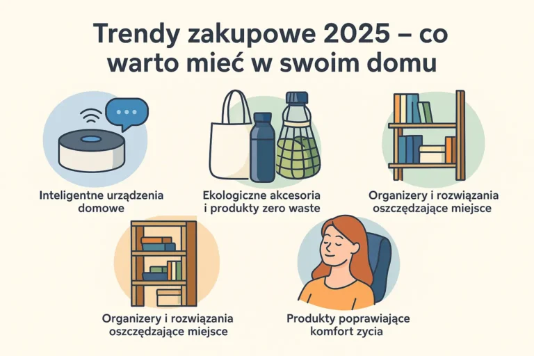 Trendy zakupowe 2025 – co warto mieć w swoim domu